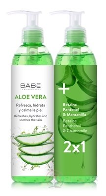 BABÉ TĚLO ALOE VERA GEL 100% 2x300 ml, 1x1 set