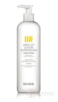 Babe TĚLO UREA 10% TĚLOVÉ MLÉKO pro suchu pokožku (Repairing lotion) 1x500 ml