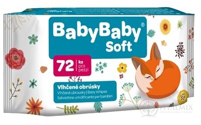 BabyBaby Soft Vlhčené ubrousky 1x72 ks