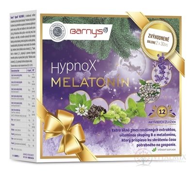 Barny&#39;s HypnoX MELATONIN (Vánoce) cps 2x30 (60 ks)