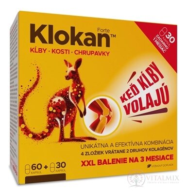 Barny&#39;s KLOKAN Forte cps (60+30 zdarma) 1x90 ks