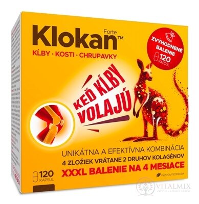 Barny&#39;s KLOKAN Forte cps (vánoční, zvýhodněné balení) 1x120 ks