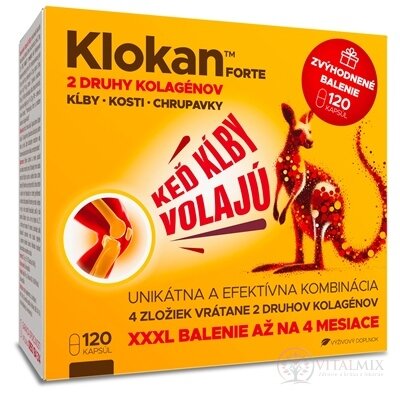 Barny&#39;s KLOKAN Forte cps (vánoční, zvýhodněné balení) 1x120 ks