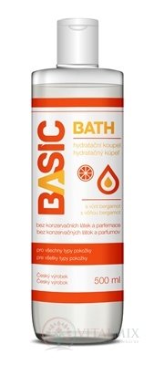 BASIC BATH hydratační lázeň s vůní bergamot1x500 ml