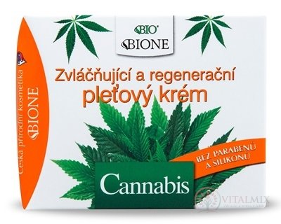 BIO Cannabis PLEŤOVÝ KRÉM Hojivý a regenerační 1x51 g