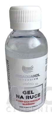 BIOAQUANOL INTENSIVE GEL na ruce s antibakteriální složkou 1x100 ml