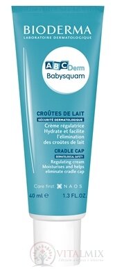 BIODERMA ABCDerm Babysquam krém na šupiny ve vlasech 1x40 ml