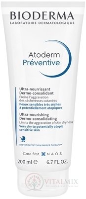 BIODERMA Atoderm preventivně výživný obnovující krém 1x200 ml