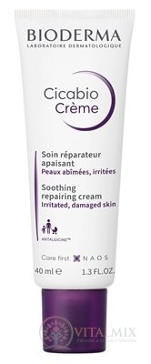 BIODERMA Cicabio KRÉM uklidňující, reparační 1x40 ml