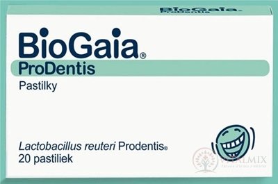 BioGaia ProDentis pastilky, mentolová příchuť 2x10 ks (20 ks)