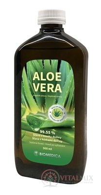 BIOMEDICA ALOE VERA ŠŤÁVA 99,5% LIQ por 1x500 ml