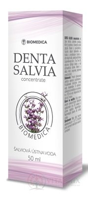 BIOMEDICE DENTA SALVIA concentrate šalvějová ústní voda 1x50 ml