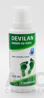 BIOMEDICA DEVILAN balzám na nohy 1x200 ml