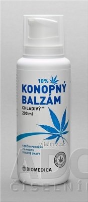 BIOMEDICA KONOPNÝ BALZÁM chladivo 1x200 ml