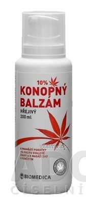 BIOMEDICA KONOPNÝ BALZÁM HŘEJIVÝ 1x200 ml