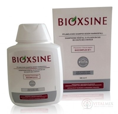 BIOXSINE ŠAMPON mastné vlasy proti vypadávání vlasů 1x300 ml