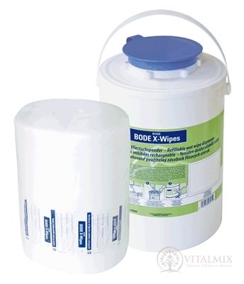 BODE X-Wipes blue zásobník utěrek (modrý) na dezinfekci povrchů 1x1 ks