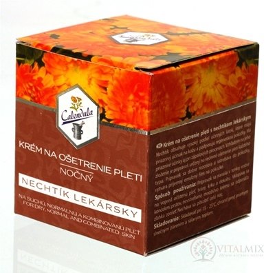 Calendula NOČNÍ KRÉM s měsíčkem 1x40 g