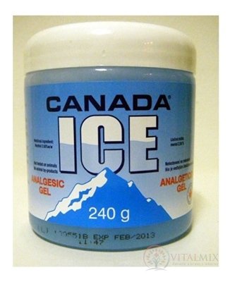 CANADA ICE GEL proti bolesti a únavě svalů 1x240 ml