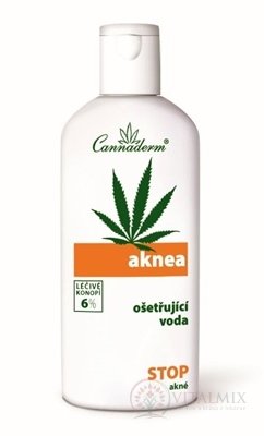 Cannaderm Aknea ošetřující voda na akné 1x200 ml