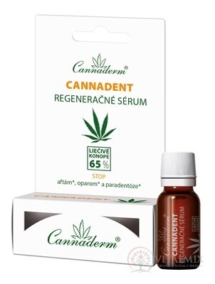 Cannaderm Cannadent regenerační sérum na afty a opary 1x5 ml