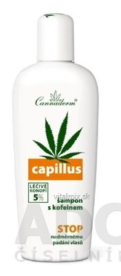 Cannaderm Capillus šampon s kofeinem proti vypadávání vlasů 1x150 ml