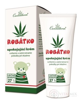 CANNADERM Robátko zklidňující krém při svědění pokožky 1x50 g