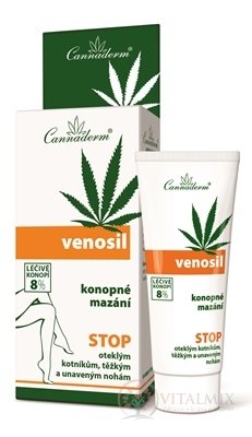 Cannaderm Venosa konopné mazání na unavené nohy 1x100 ml