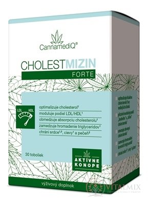 CannamediQ CHOLESTMIZIN Forte cps 1x30 ks