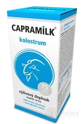 CAPRAMILK kozí kolostrum cps 1x75 ks