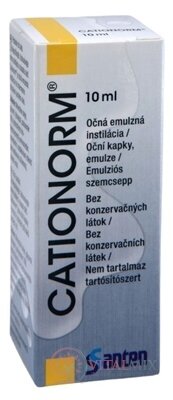 CATIONORM oční emulzní kapky 1x10 ml