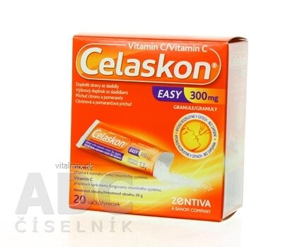Celaskon Easy 300 mg citronová a pomerančová příchuť 1x20 kapes