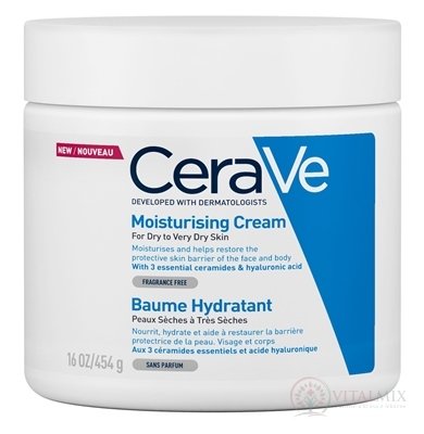 CeraVe HYDRATAČNÍ KRÉM na suchou až velmi suchou pokožku (MB112700) 1x454 g