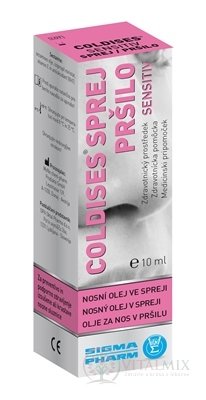 Coldises Sensitive nosní olej ve spreji 1x10 ml