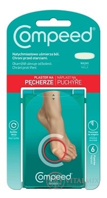 Compeed Náplast na puchýře malá 1x6 ks