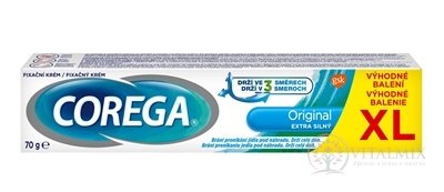 COREGA Original EXTRA SILNÝ XL fixační krém 1x70 g