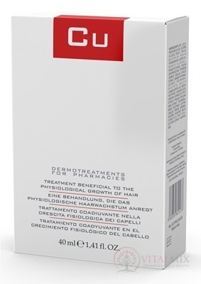 Cu TREATMENT TO THE Physiological GROWTH OF HAIR (při vypadávání vlasů) 1x40 ml