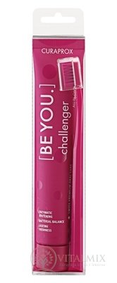 CURAPROX BE YOU Challenger - červený set zubní pasta 90 ml + zubní kartáček CS 5460 1 ks, 1x1 set