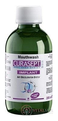 CURASEPT ADS IMPLANT ústní voda 1x200 ml