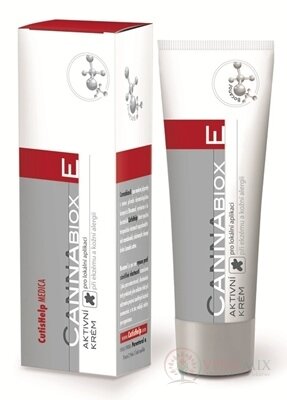 CutisHelp CANNABIOX - E aktivní krém při ekzému a kožní alergii 1x50 ml