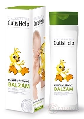 CutisHelp mimi konopný tělový balzám 1x200 ml