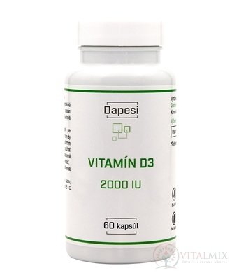 Dapesi VITAMIN D3 2000 IU cps 1x60 ks