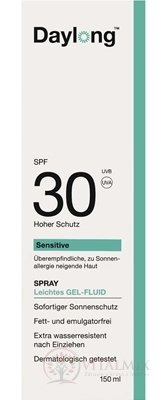 Daylong Sensitive SPF 30 gel - fluid ve spreji 1x150 ml