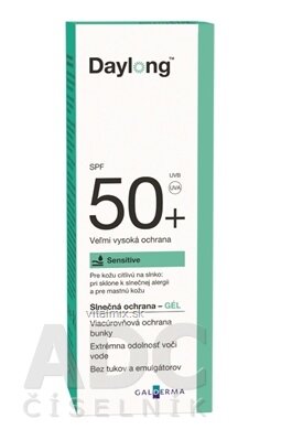 Daylong Sensitive SPF 50+ gel 1x50 ml