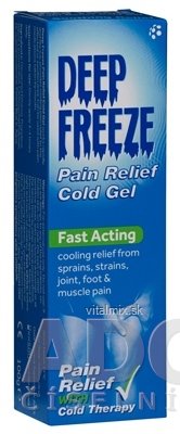 Deep Freeze Pain Relief Cold Gel chladivý gel v tubě 1x100 g
