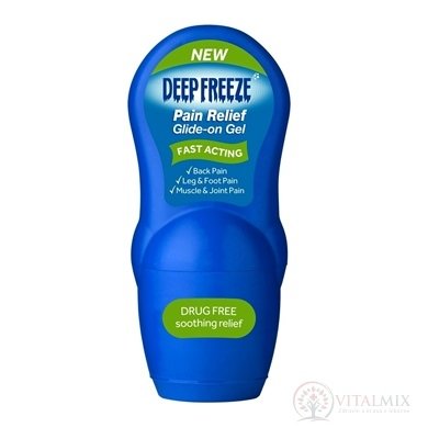 Deep Freeze Pain Relief Glide-On Gel chladivý gel s kuličkou 1x50 g