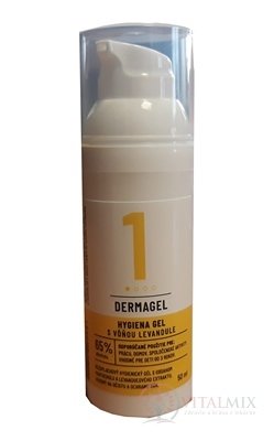 Dermagne - Hygiena gel s vůní levandule 1x50 ml
