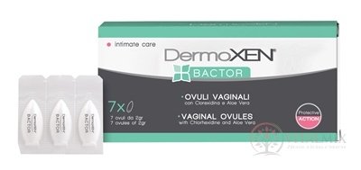 DermoXEN BACTOR vaginální globule 1x7 ks
