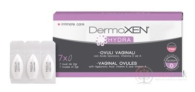 DermoXEN HYDRA vaginální globule 1x7 ks