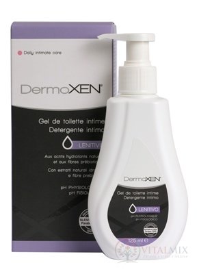 DermoXEN LENITIVO intimní čisticí gel při vaginální suchosti 1x125 ml